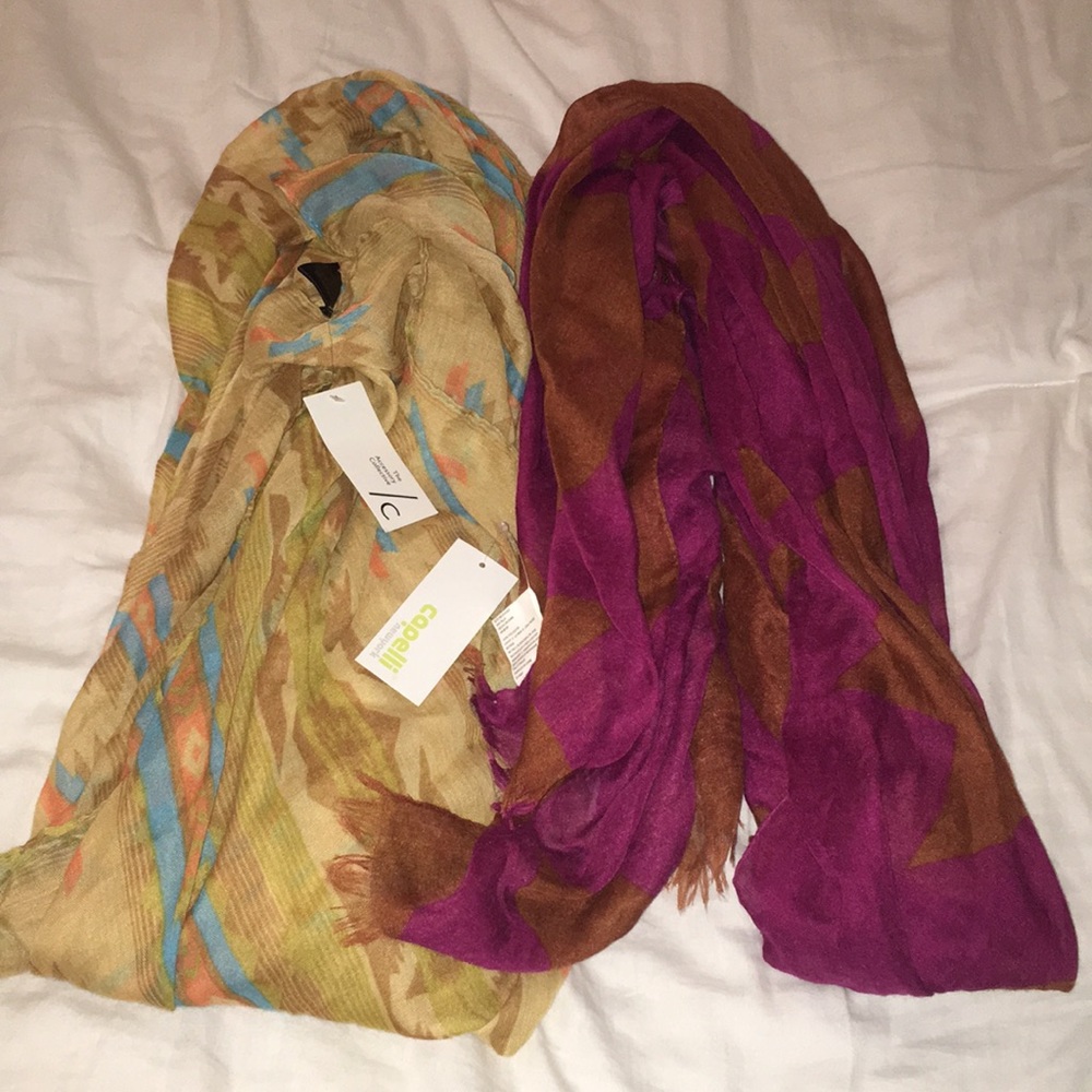 Scarves- never worn